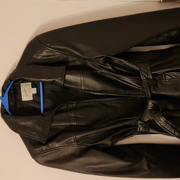 Lambskin leather jacket-M - Picture 4 of 16